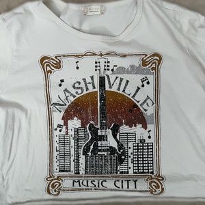 Nashville Music Graphic Tee